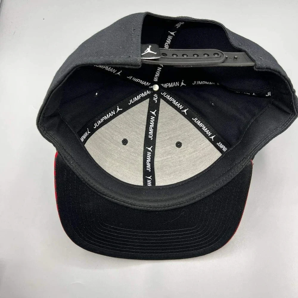 Air Jordan Hat Men Black Red‎ Camouflage Embroidered Jumpman Snap Back Cap